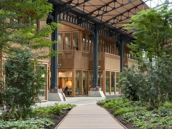 Binnenstraat Gare Maritime © Nextensa