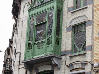 Gevel huis Devalck © A. de Ville de Goyet urban.brussels