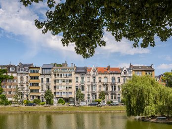 Herenhuizen aan de vijvers van Elsene © visit.brussels Jean-Paul Remy