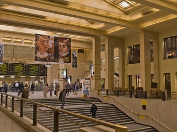 Lokettenzaal in Brussel-Centraal
