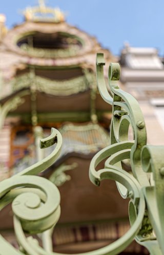 gevel en detail Huis Saint-Cyr