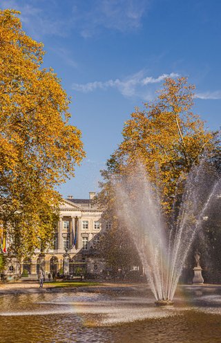 Warandepark in de herfst