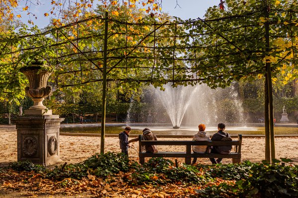 Warandepark in de herfst